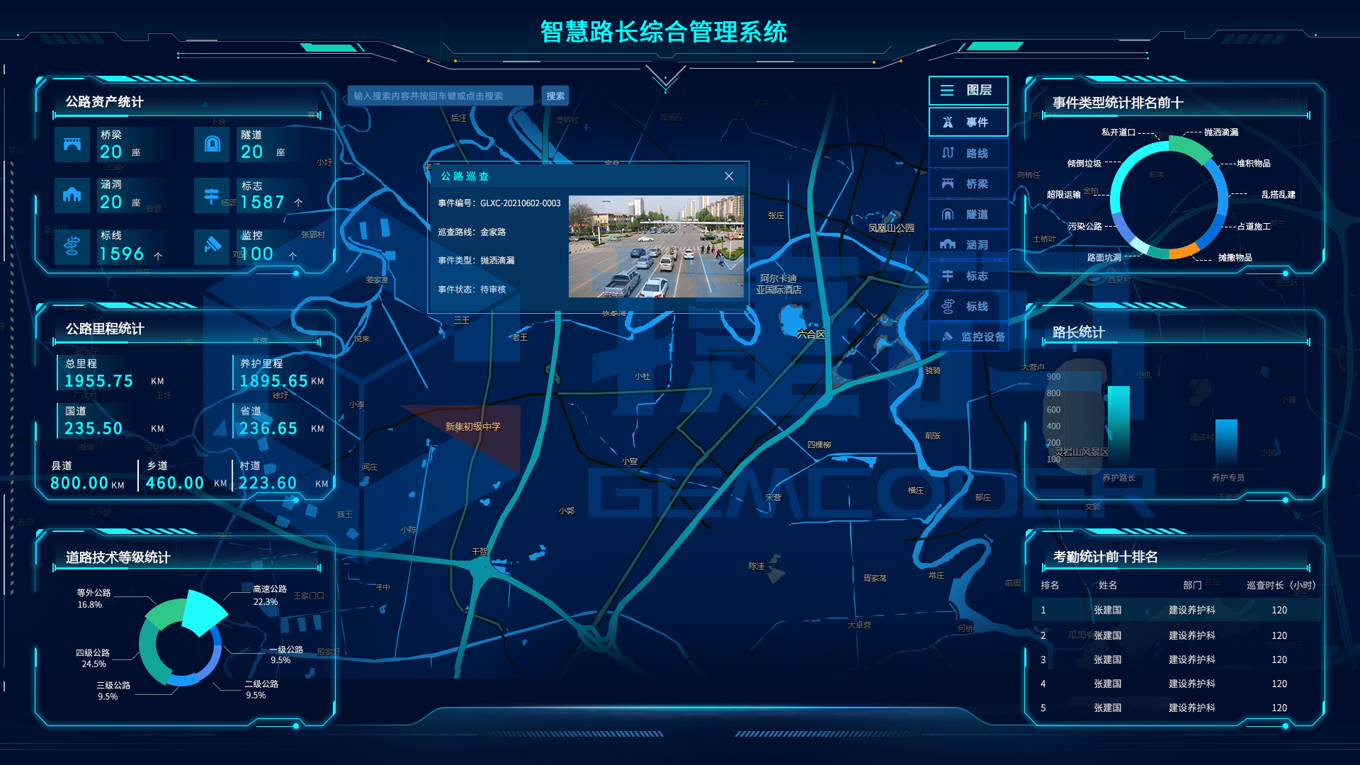 數(shù)字路長綜合服務(wù)平臺